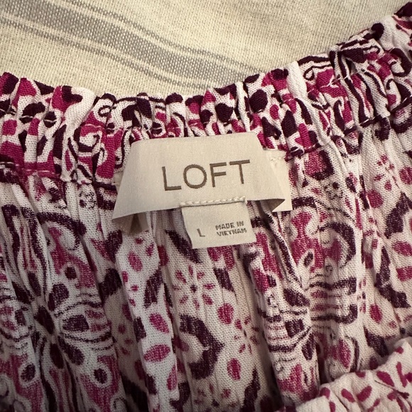 Loft tiled on&off the shoulder maxi dress - Picture 7 of 11